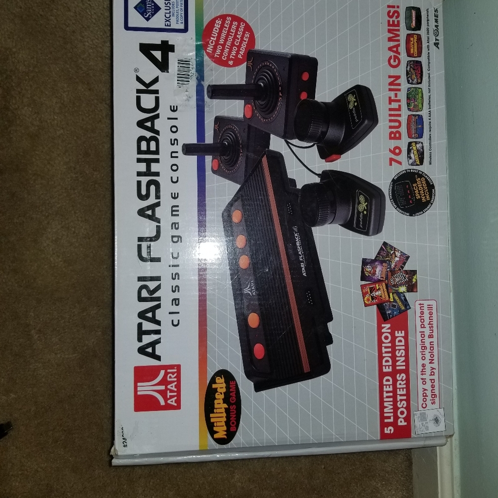 New Atari with 79 games installed